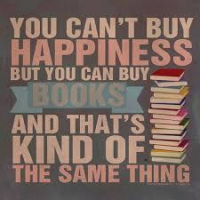 Books create happiness